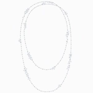 Swarovski Louison Standage white rhodium-plated necklace